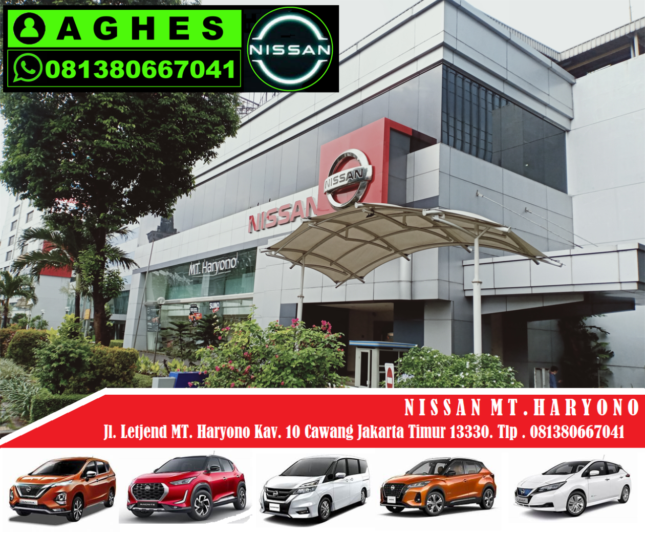 Nissan MT Haryono (Head Office) AGHES          ☎ 081380667041